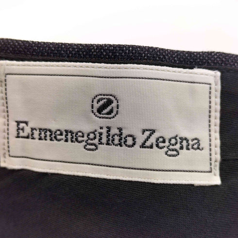 エルメネジルドゼニア Ermenegildo Zegna HIGH PERFORMANCE FOUR PLY ストライプ 2タック スラックス メンズ