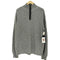 エルメネジルドゼニア Ermenegildo Zegna ハーフジップ コットンニット メンズ import:L
