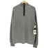 エルメネジルドゼニア Ermenegildo Zegna ハーフジップ コットンニット メンズ import:L