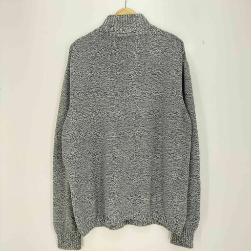 エルメネジルドゼニア Ermenegildo Zegna ハーフジップ コットンニット メンズ import:L