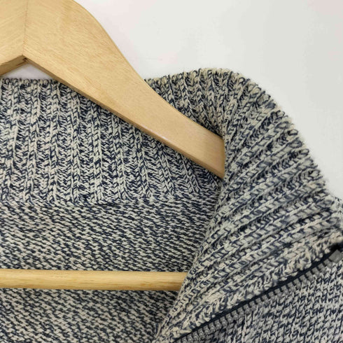エルメネジルドゼニア Ermenegildo Zegna ハーフジップ コットンニット メンズ import:L