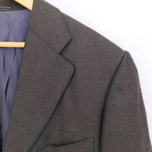 エルメネジルドゼニア Ermenegildo Zegna シルクカシミヤ 3B シングル テーラードジャケット メンズ
