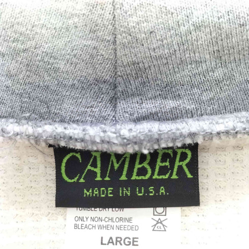 キャンバー CAMBER MADE IN USA 裏地サーマルジップアップパーカー メンズ JPN:L