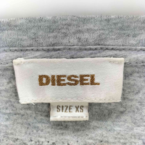 ディーゼル DIESEL 総柄 クルーネックTシャツ Y2K レディース JPN:XS