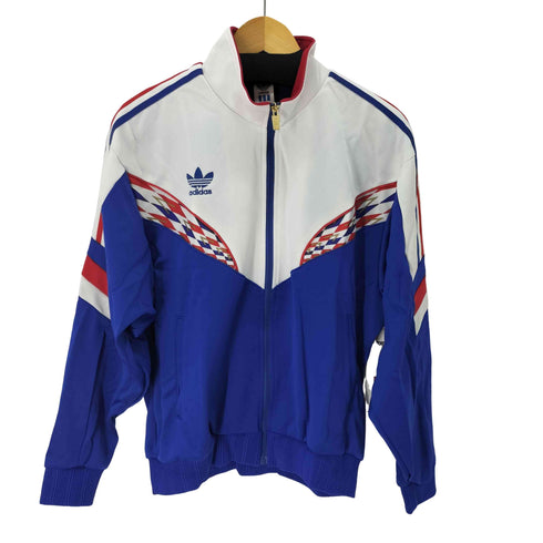 アディダス adidas 90S デサント製 トレフォイルロゴトラックジャケット メンズ JPN:M