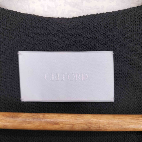 セルフォード CELFORD 25SS ハーフスリーブメッシュジャケット レディース 36