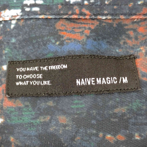NAIVE MAGIC グラフィック L/S シャツ メンズ M