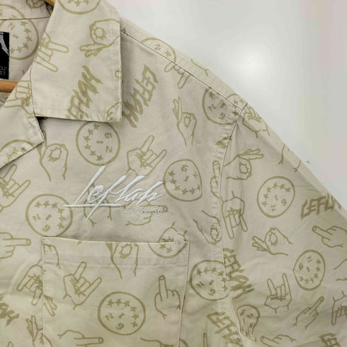 レフラー Leflah 総柄 半袖シャツ メンズ JPN:XL