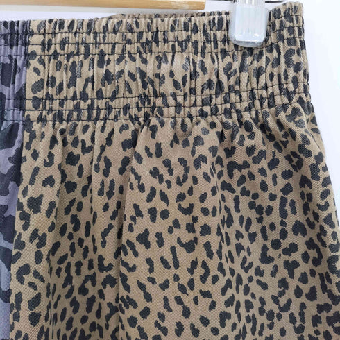 レフラー Leflah レオパード柄 シェフパンツ レディース JPN:L
