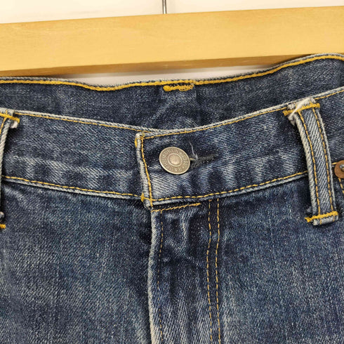 ポロラルフローレン POLO RALPH LAUREN メキシコ製 ロゴ刺繍 ボタンフライデニムパンツ メンズ 34/32