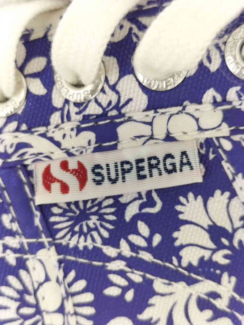 スペルガ SUPERGA 花柄キャンバススニーカー メンズ US:10