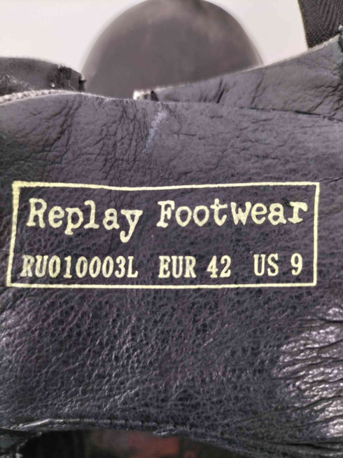 リプレイ REPLAY サイドジップブーツ メンズ UK:9