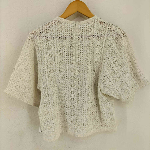 ビューティーアンドユースユナイテッドアローズ BEAUTY & YOUTH UNITED ARROWS ラッセルレース ショートスリーブ トップス レディース