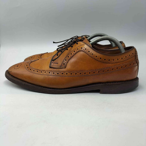 ラルフローレン RALPH LAUREN USA製 バーニッシュド カーフ ウイング チップ レザー シューズ グッドイヤーウェルト製法 メンズ US:9.5D