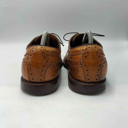 ラルフローレン RALPH LAUREN USA製 バーニッシュド カーフ ウイング チップ レザー シューズ グッドイヤーウェルト製法 メンズ US:9.5D