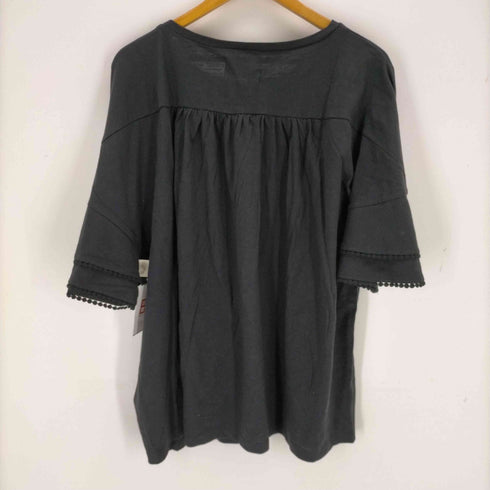 n'OrLABEL ひらり袖フレアTシャツ レディース JPN:2