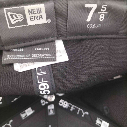 ニューエラ NEW ERA 59FIFTY Damaged Series ダメージ加工 6パネルキャップ メンズ 7 5/8