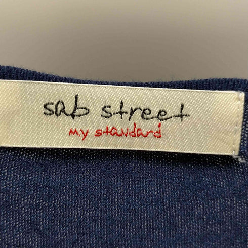 sab street my standard 切替デザインニット レディース 15号