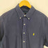 ラルフローレン RALPH LAUREN CLASSIC FIT ポニー刺繍 S/S B.D ブロード シャツ メンズ import:L