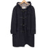 アクアスキュータム AQUASCUTUM 90-00S 裏地 クラブチェック ウール フーデッド ダッフルコート メンズ import:L