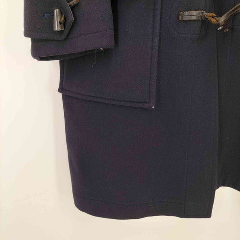 アクアスキュータム AQUASCUTUM 90-00S 裏地 クラブチェック ウール フーデッド ダッフルコート メンズ import:L