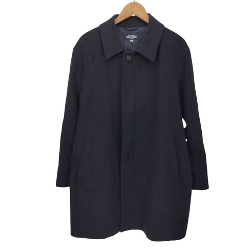 テイジンメンズショップ TEIJIN カシミヤ 100% リペア加工 ショート ステンカラーコート メンズ JPN:M