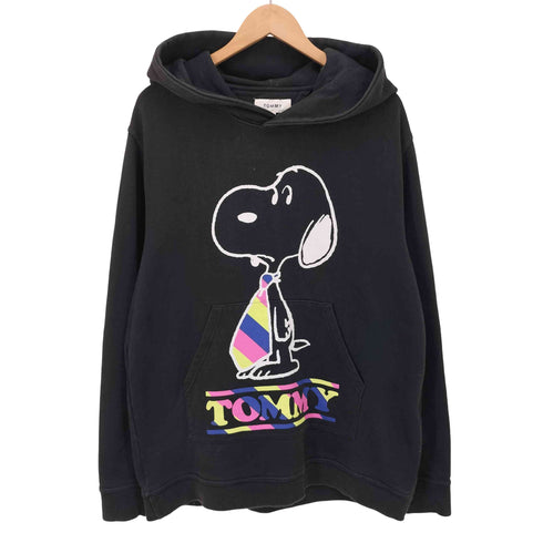 トミー TOMMY キャラクター プリント プルオーバー パーカー メンズ import:XL