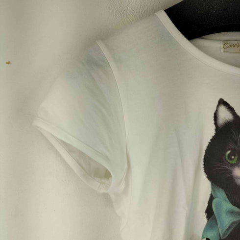 キャンディストリッパー Candy Stripper BLACK CAT BABYS TEE レディース FREE