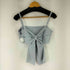 キャンディストリッパー Candy Stripper BIG RIBBON KNIT BUSTIER レディース FREE