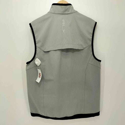 アールエルエックスラルフローレン RLX RALPH LAUREN ロゴプリント ダブルジップ ベスト メンズ import:M