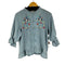 キャンディストリッパー Candy Stripper Flower Pepe China Blouse レディース FREE