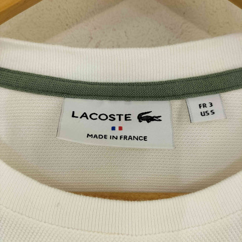 ラコステ LACOSTE ビッグアーガイル クルーネック Tシャツ メンズ FR:3