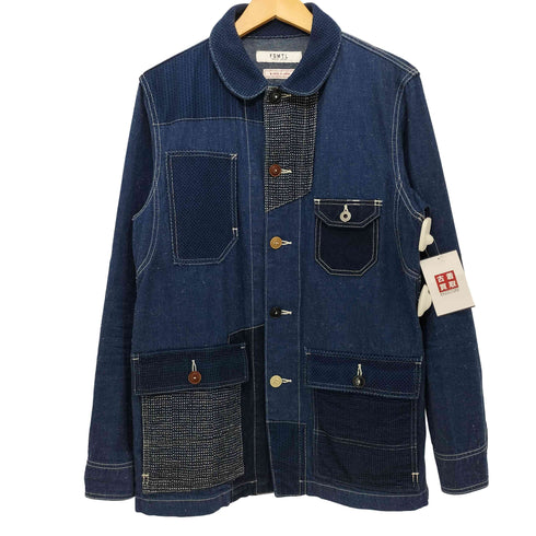 ファンダメンタル FDMTL COVERALL JACKET パッチワーク カバーオール ジャケット メンズ JPN:2