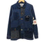 ファンダメンタル FDMTL COVERALL JACKET パッチワーク カバーオール ジャケット メンズ JPN:2