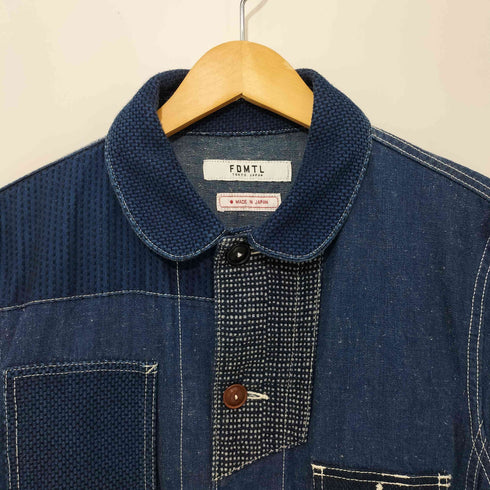 ファンダメンタル FDMTL COVERALL JACKET パッチワーク カバーオール ジャケット メンズ JPN:2
