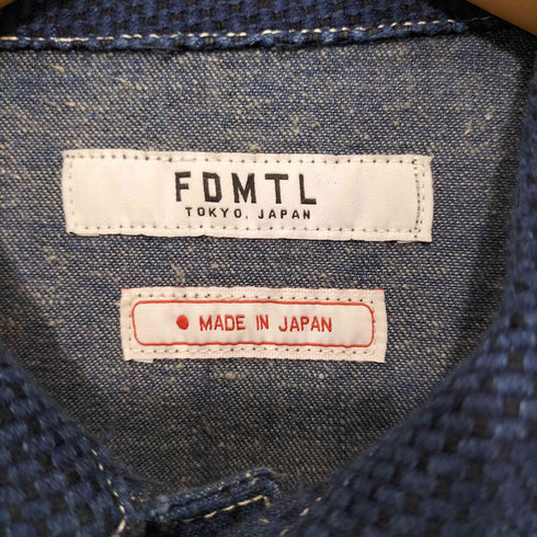ファンダメンタル FDMTL COVERALL JACKET パッチワーク カバーオール ジャケット メンズ JPN:2