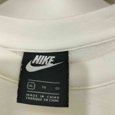 ナイキ NIKE センタースウッシュ刺繍 ラグランスリーブ クルーネック スウェット メンズ import:XL