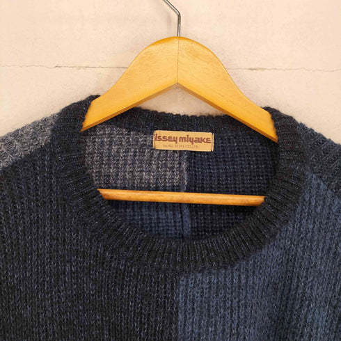 イッセイミヤケ ISSEY MIYAKE 70s オールスタイル(株) 初期タグ アクリル混 イカニット メンズ