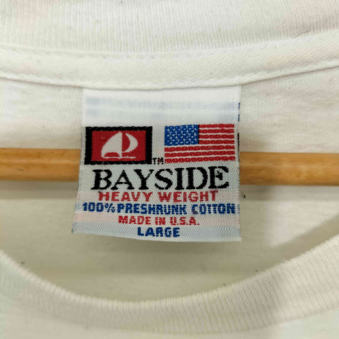 ベイサイド BAYSIDE USA製 HEAVY WEIGHT L/S Tシャツ メンズ import:L