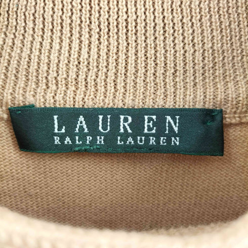 ローレンラルフローレン LAUREN RALPH LAUREN 刺繍ロゴ ハイネックニット レディース