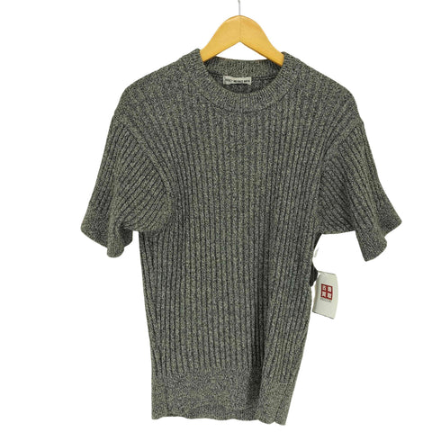 イッセイミヤケメン ISSEY MIYAKE MEN 90s コットンアクリル S/Sリブニット メンズ JPN:M