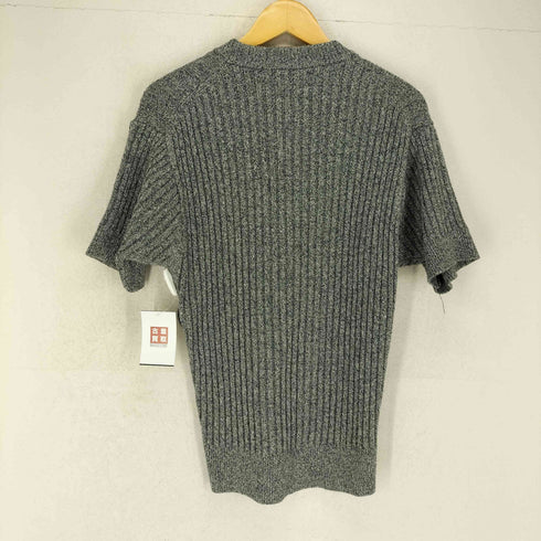 イッセイミヤケメン ISSEY MIYAKE MEN 90s コットンアクリル S/Sリブニット メンズ JPN:M