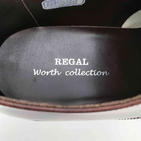 リーガルワースコレクション REGAL worth collection V081 プレーントゥ 外羽根 レザー シューズ メンズ JPN:27