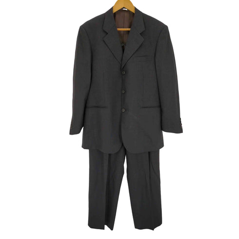 LucchettA ピンストライプ 3B ウールセットアップ メンズ 90A4
