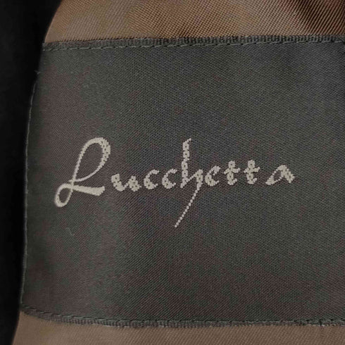 LucchettA ピンストライプ 3B ウールセットアップ メンズ 90A4