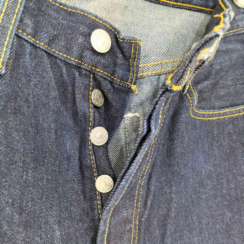 リーバイス Levis 00S 501 ストレート ボタンフライ デニムパンツ 濃紺 メンズ 32×30