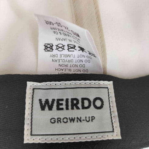 ウィアード WEIRDO 24SS FUCK U - BASEBALL CAP メンズ FREE