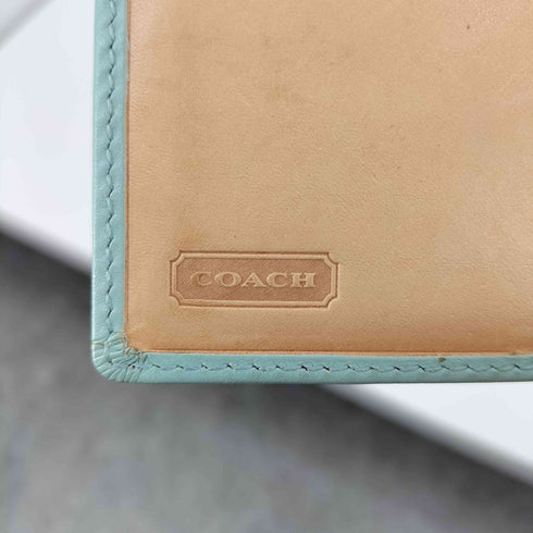 コーチ COACH スナップボタン シグネチャー 三つ折り財布 レディース
