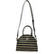 ケイトスペード Kate spade ボーダー柄2WAYレザーバッグ レディース