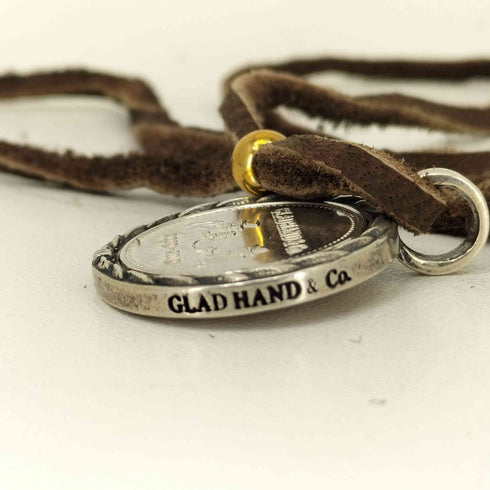 グラッドハンド GLADHAND 10周年記念 メダル チャーム ネックレス メンズ